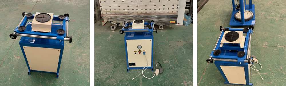 Yatay Mastik Kaplama Ekstruder Makinesi Döndürülmüş Mastik Yayma Table.jpg Yatay Mastik Kaplama Ekstruder Makinesi Döndürülmüş Mastik Yayma Table.jpg