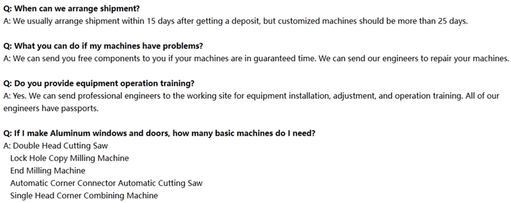FAQ FAQ
